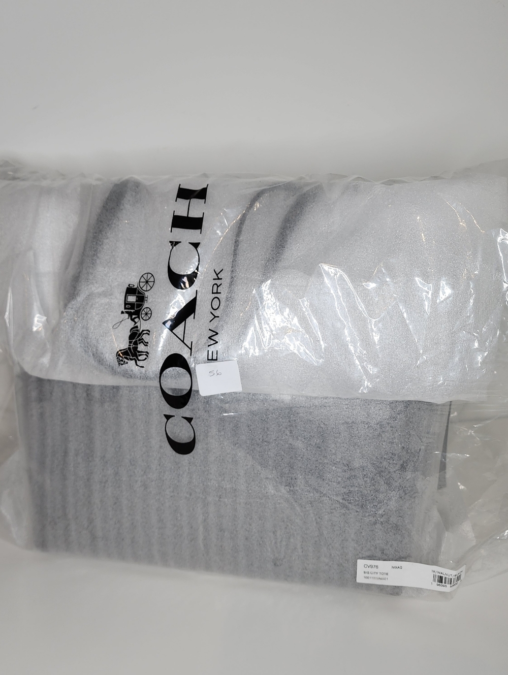 Coach Signature Canvas City Tote Bag - Picture 7 of 8